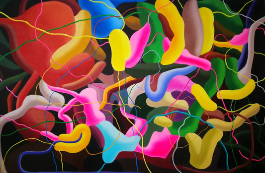 Zhang Zhiyong, Untitled No. 2, oil on canvas, 2021