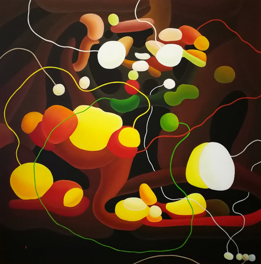 Zhang Zhiyong, Untitled No. 12, oil on canvas, 2021