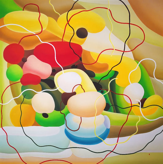 Zhang Zhiyong, Untitled No. 14, oil on canvas, 2021